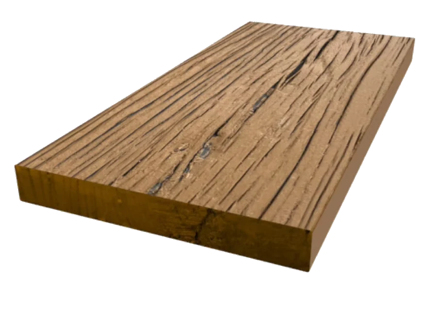 Regalboard weathered grain decking board