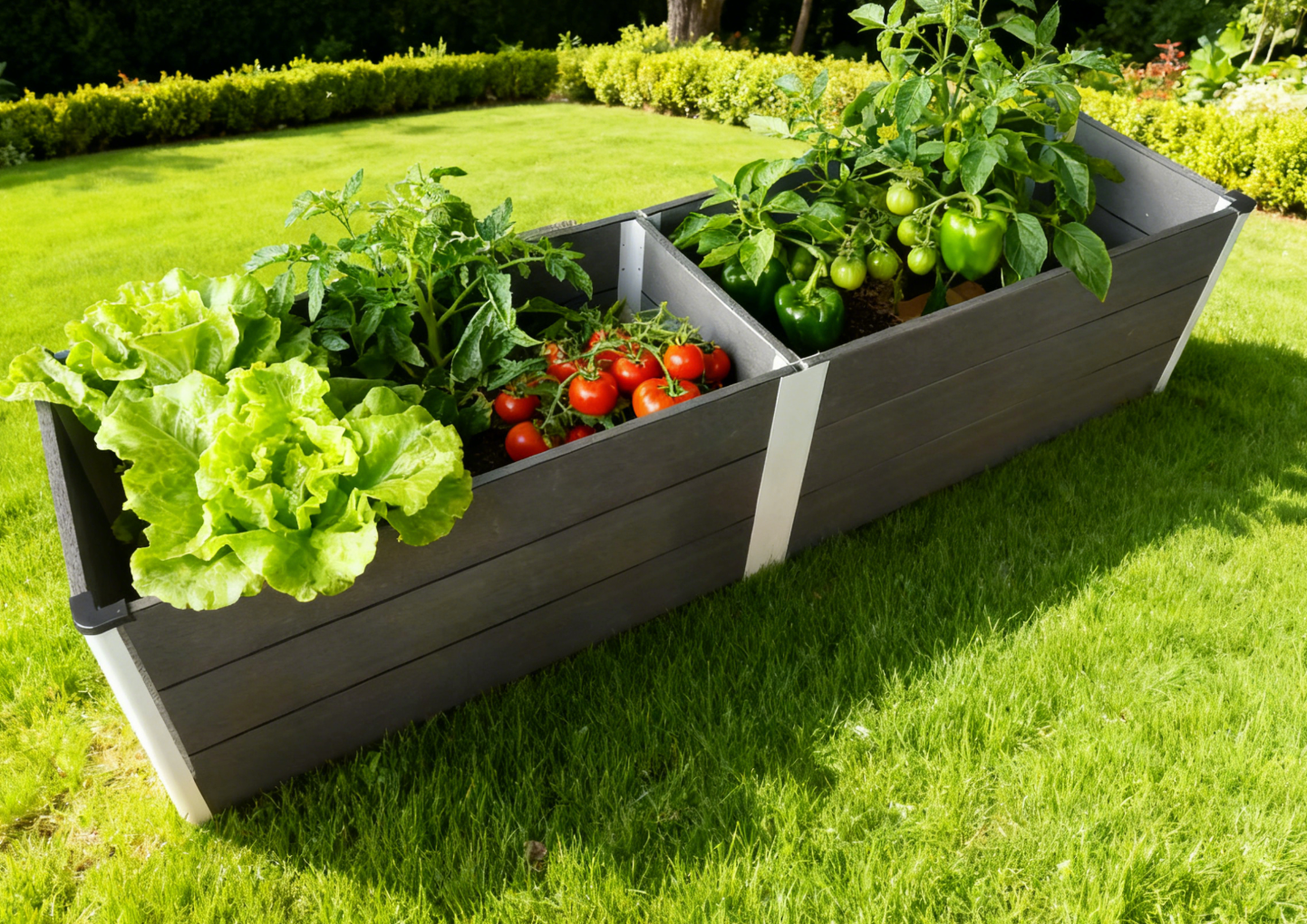 Extra Long Rectangular Planter 2000 x 500 x 450 mm